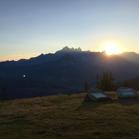 Ferienwohnungen Vierthaler Filzmoos Buitenkant foto